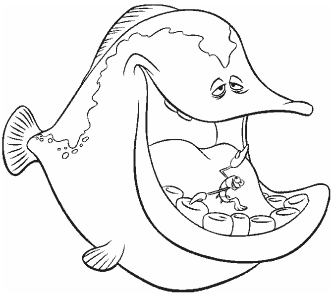 Велика музична риба Розмальовки Розмальовки Русалочка Аріель