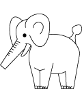 Як намалювати слоненятко